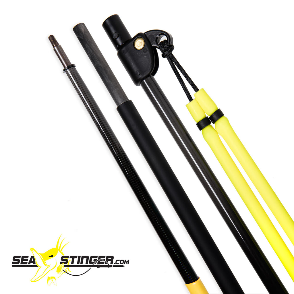 Three Piece Lightning Rod-7 Foot Pole Spear | Sea Stinger | The Headhunter Spearfishing Co. Three Piece Lightning Rod-7 Foot Pole Spear | Sea Stinger | The Headhunter Spearfishing Co.